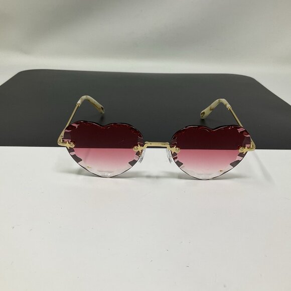 Chloe Heart Shape Sunglasses Women’s CE 150S 823 55-18-140 main image 12
